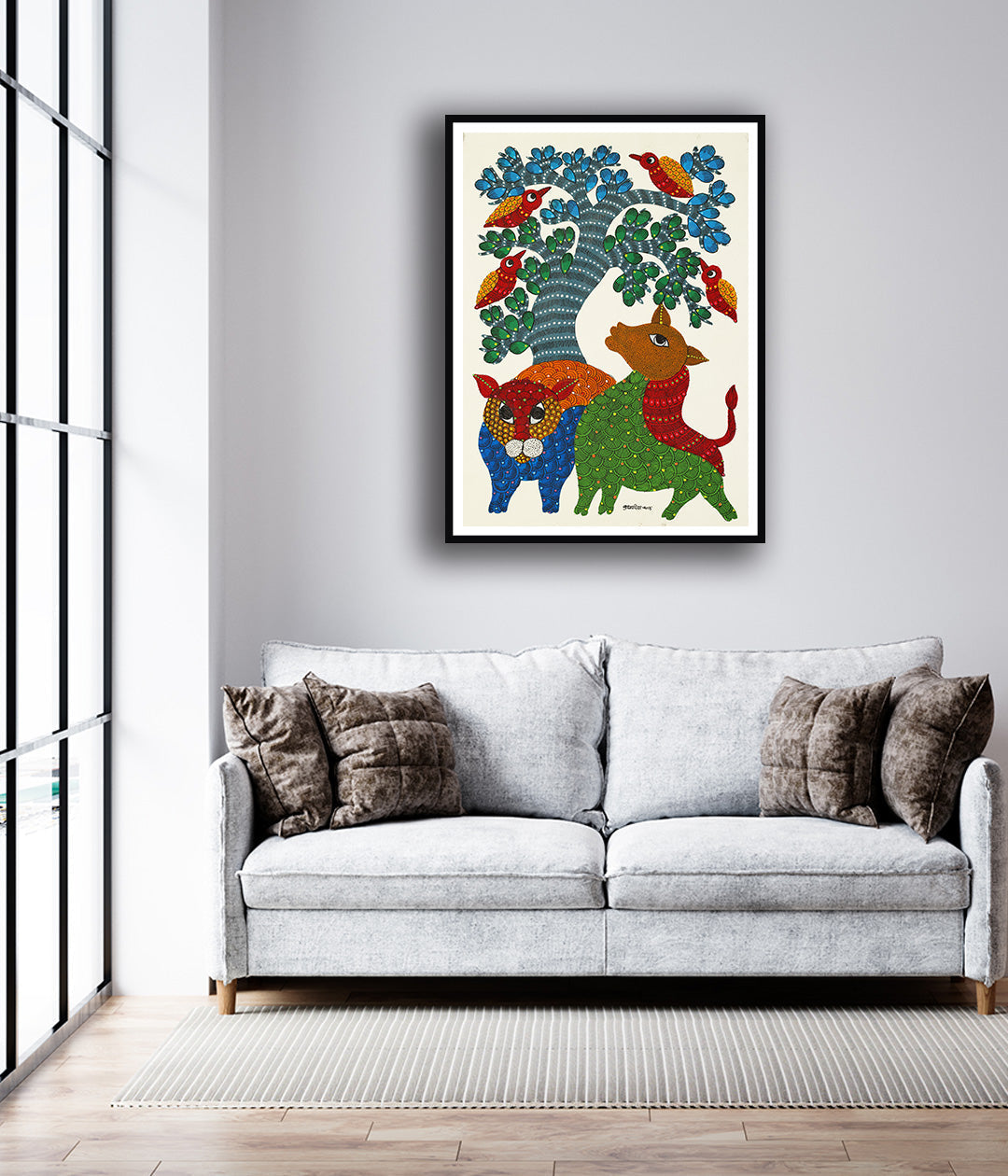 Colors of the Wild Art Painting For Home Wall Art Decor