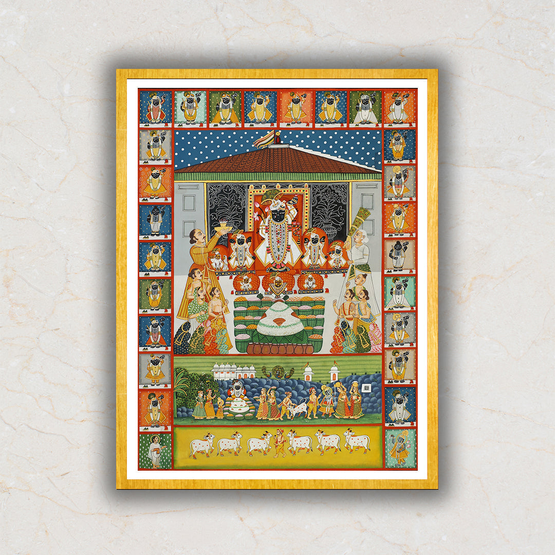 Annakot Shrinath ji Pichwai Artwork