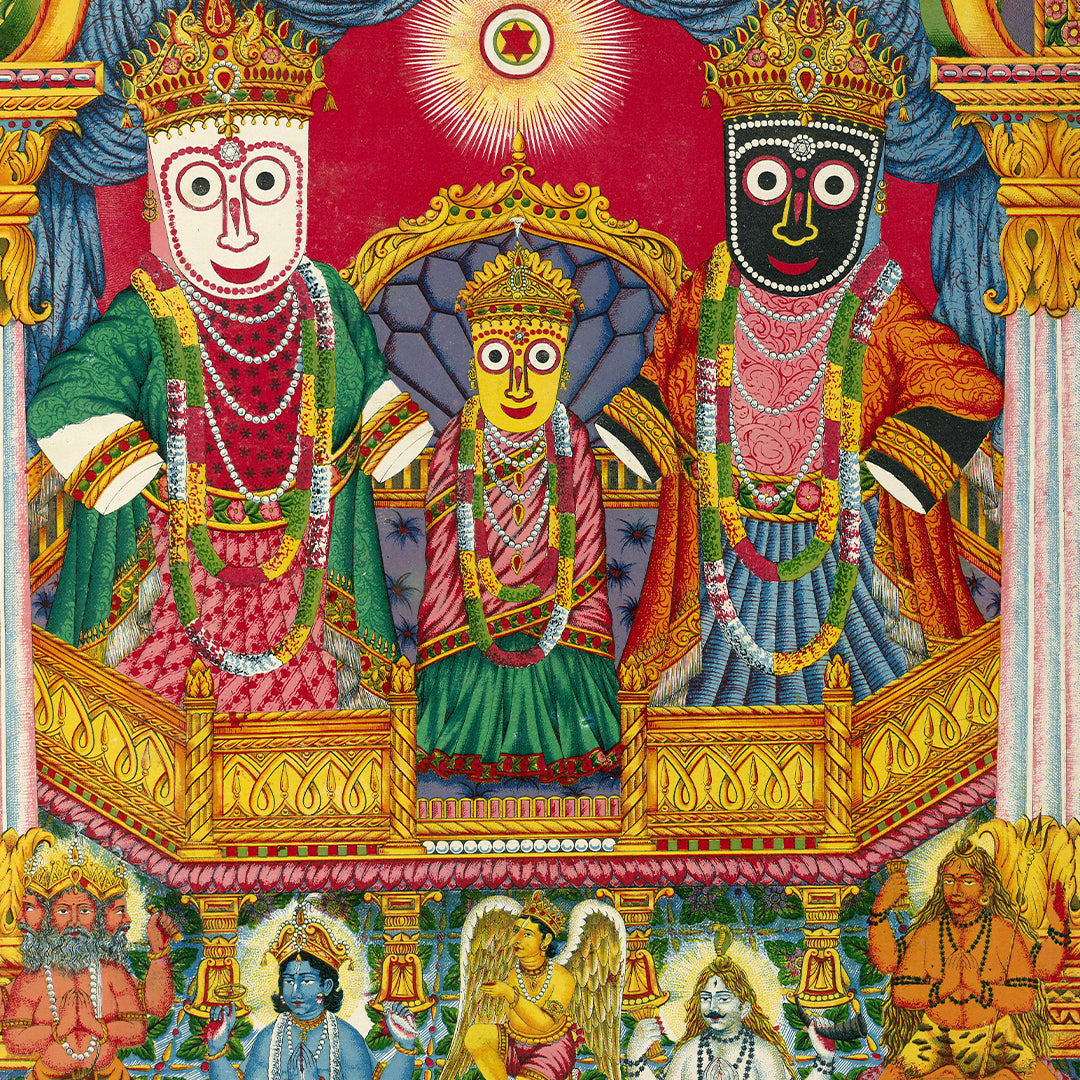 Raja Ravi Varma Artwork Painting - Jagannath